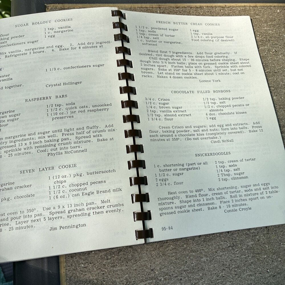 Our Favorite Recipes Bryon Health Center Cookbook Ft. Wayne, IN - Picture 9 of 10